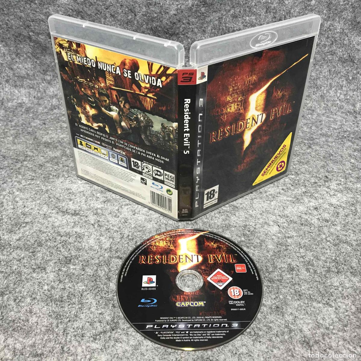 Videojuegos y consolas: RESIDENT EVIL 5 SONY PLAYSTATION 3 PS3