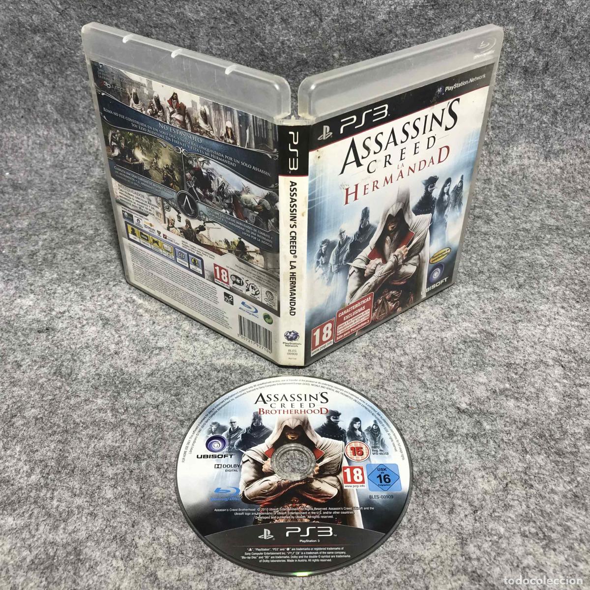 Videojuegos y consolas: ASSASSINS CREED LA HERMANDAD SONY PLAYSTATION 3 PS3