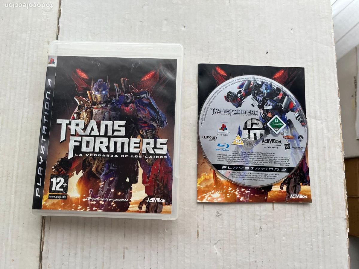 Videojuegos y consolas: TRANSFORMERS LA VENGANZA DE LOS CAIDOS - PS3 PLAYSTATION 3 PLAY STATION KREATEN