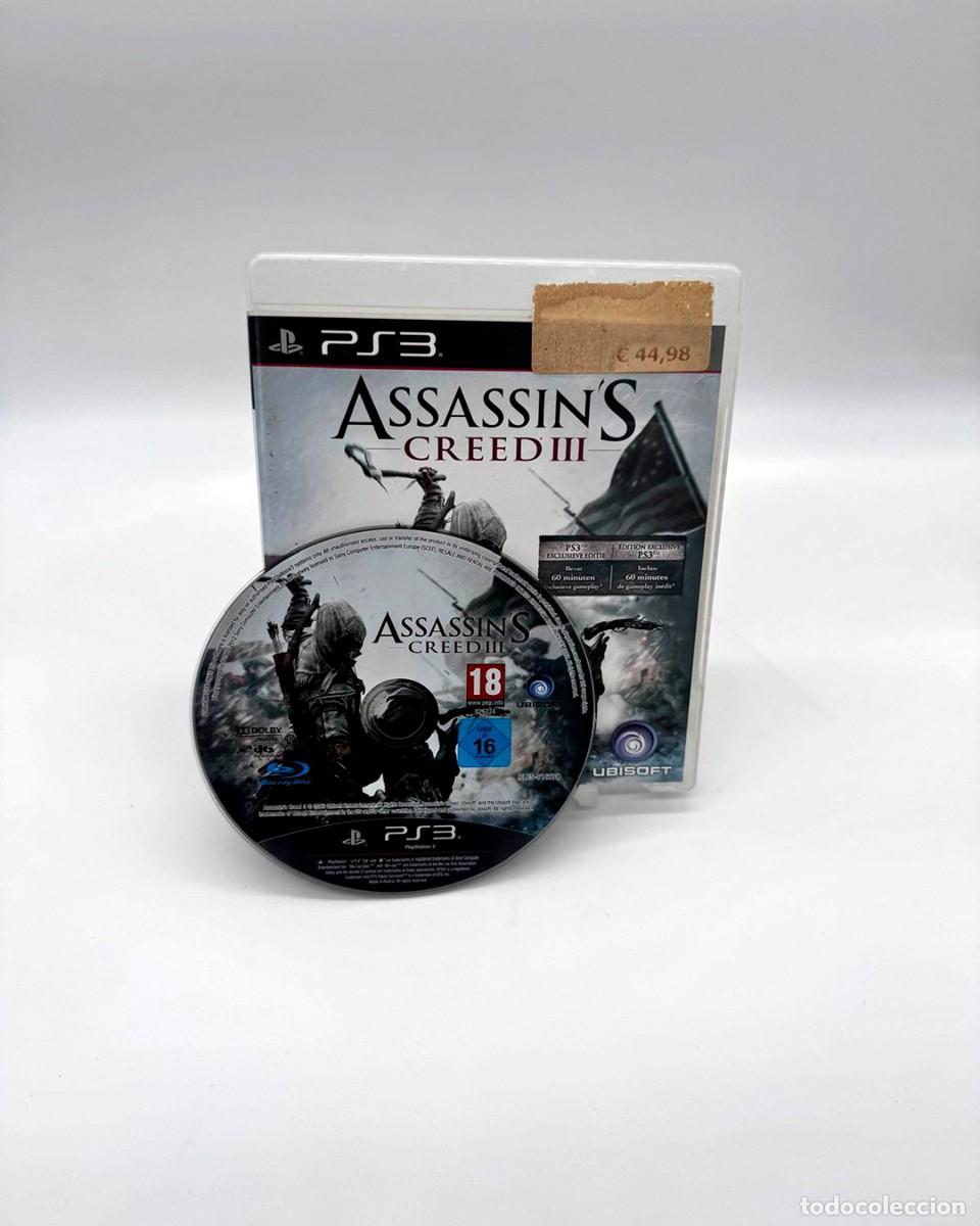 Videojuegos y consolas: Assassin's Creed III PS3 Ubisoft Edici&oacute;n Francesa PAL