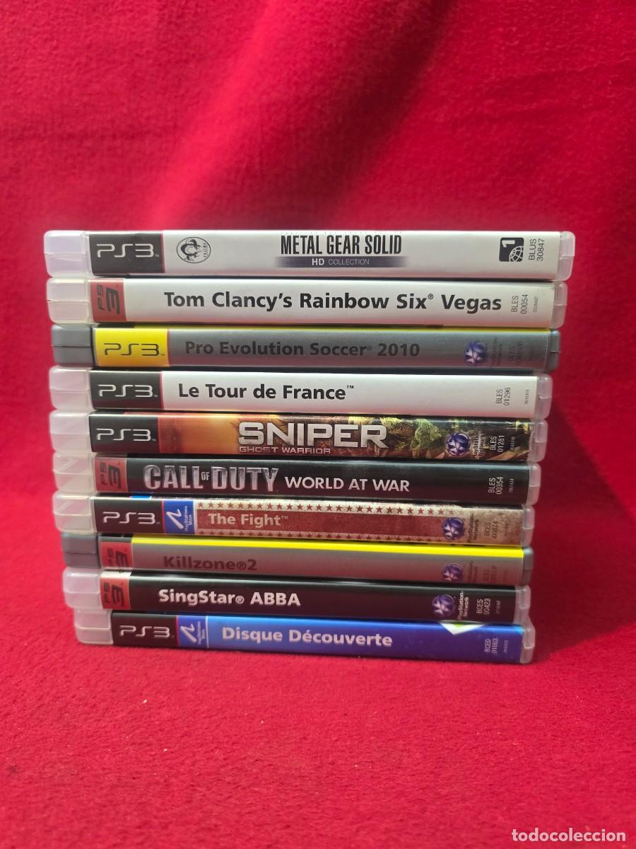 Videojuegos y consolas: LOTE JUEGOS DE SONY PS 3