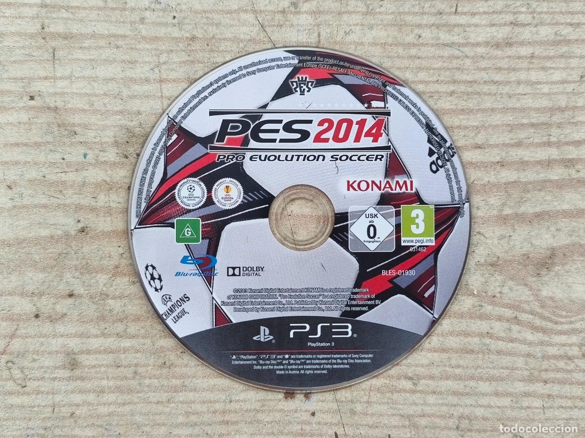 Videojuegos y consolas: Juego Sony Playstation 3 - PS3 - PES 2014 - Solo Juego