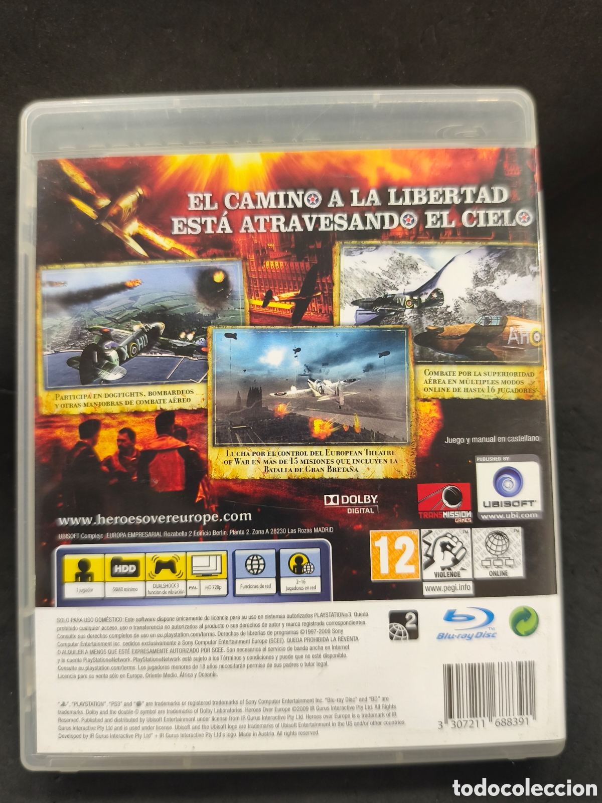 Videojuegos y consolas: PS3 HEROES OVER EUROPE - Foto 2