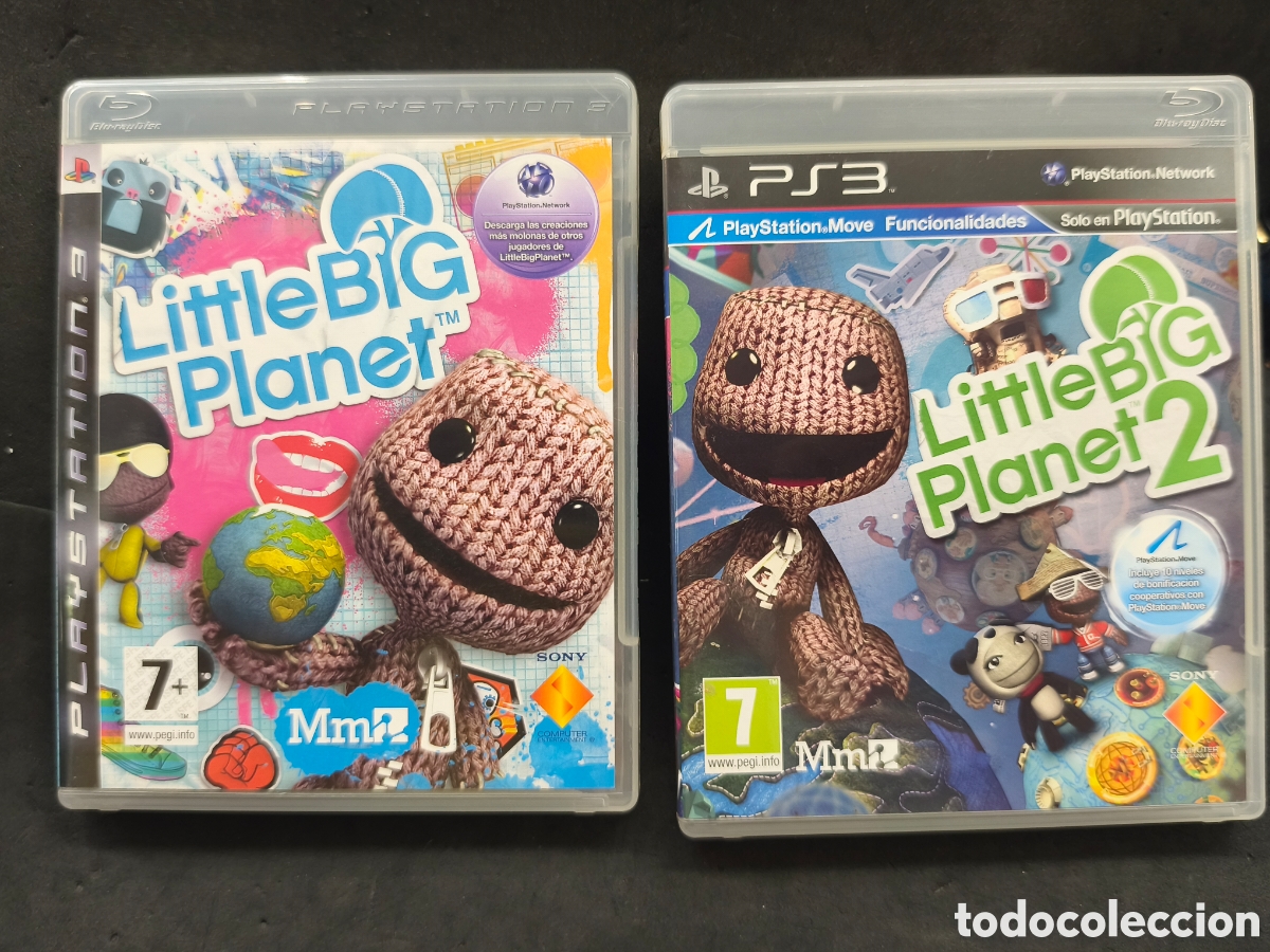 Videojuegos y consolas: PS3 2 JUEGOS LITTLE BIG PLANET 1 Y 2