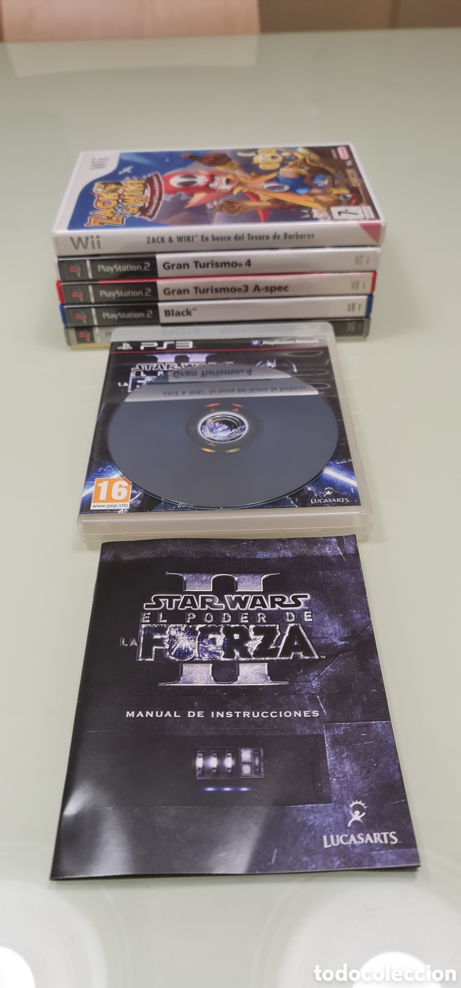 Videojuegos y consolas: Star Wars El Poder de la Fuerza II PS3 Pal Espa&ntilde;a - Foto 5