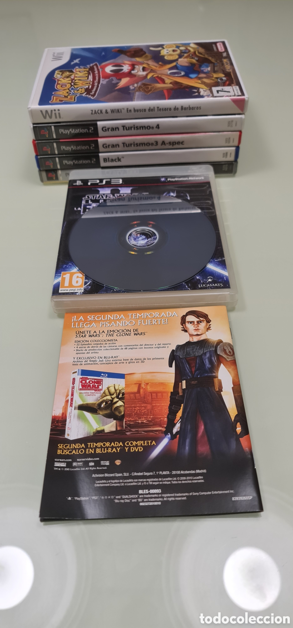 Videojuegos y consolas: Star Wars El Poder de la Fuerza II PS3 Pal Espa&ntilde;a - Foto 6