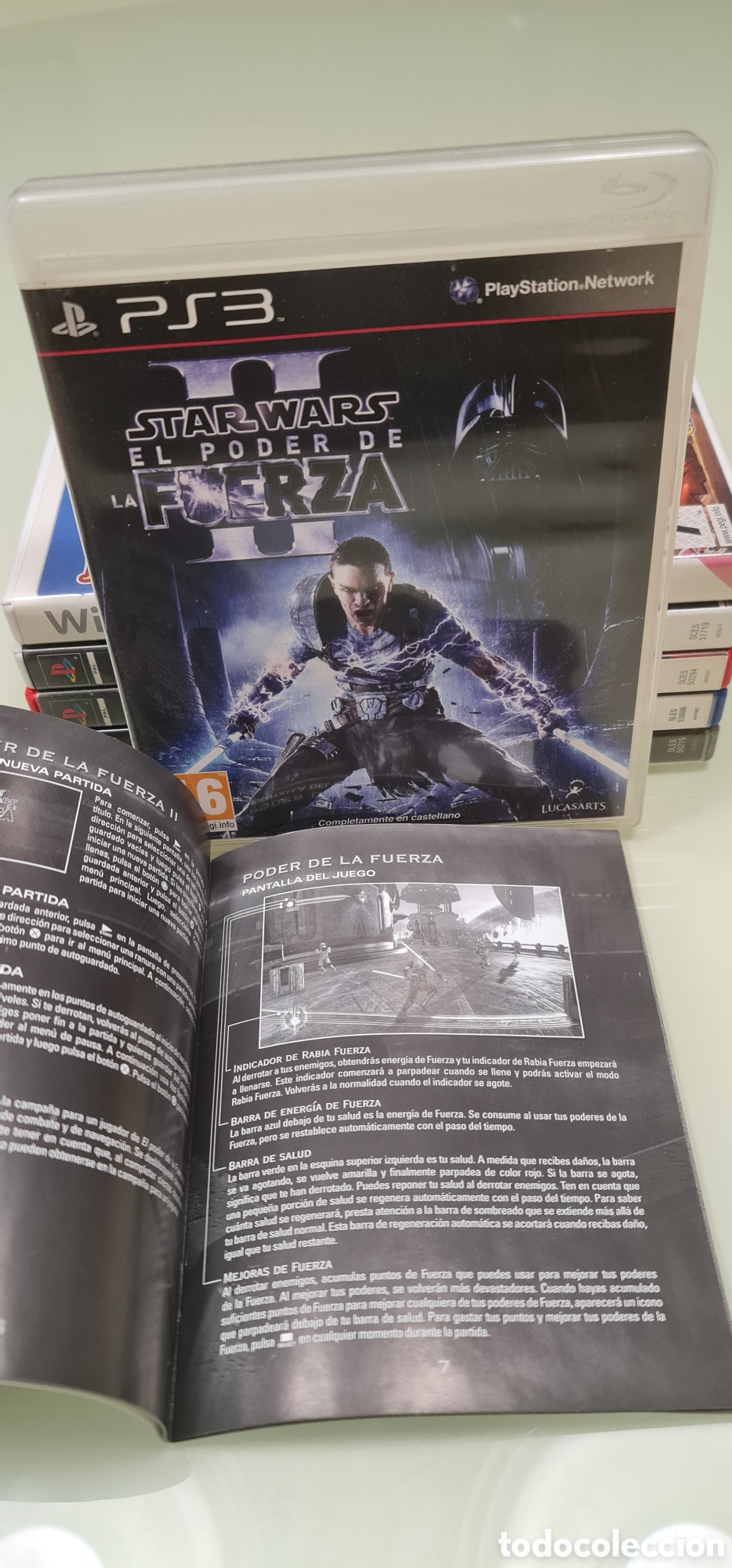Videojuegos y consolas: Star Wars El Poder de la Fuerza II PS3 Pal Espa&ntilde;a - Foto 9