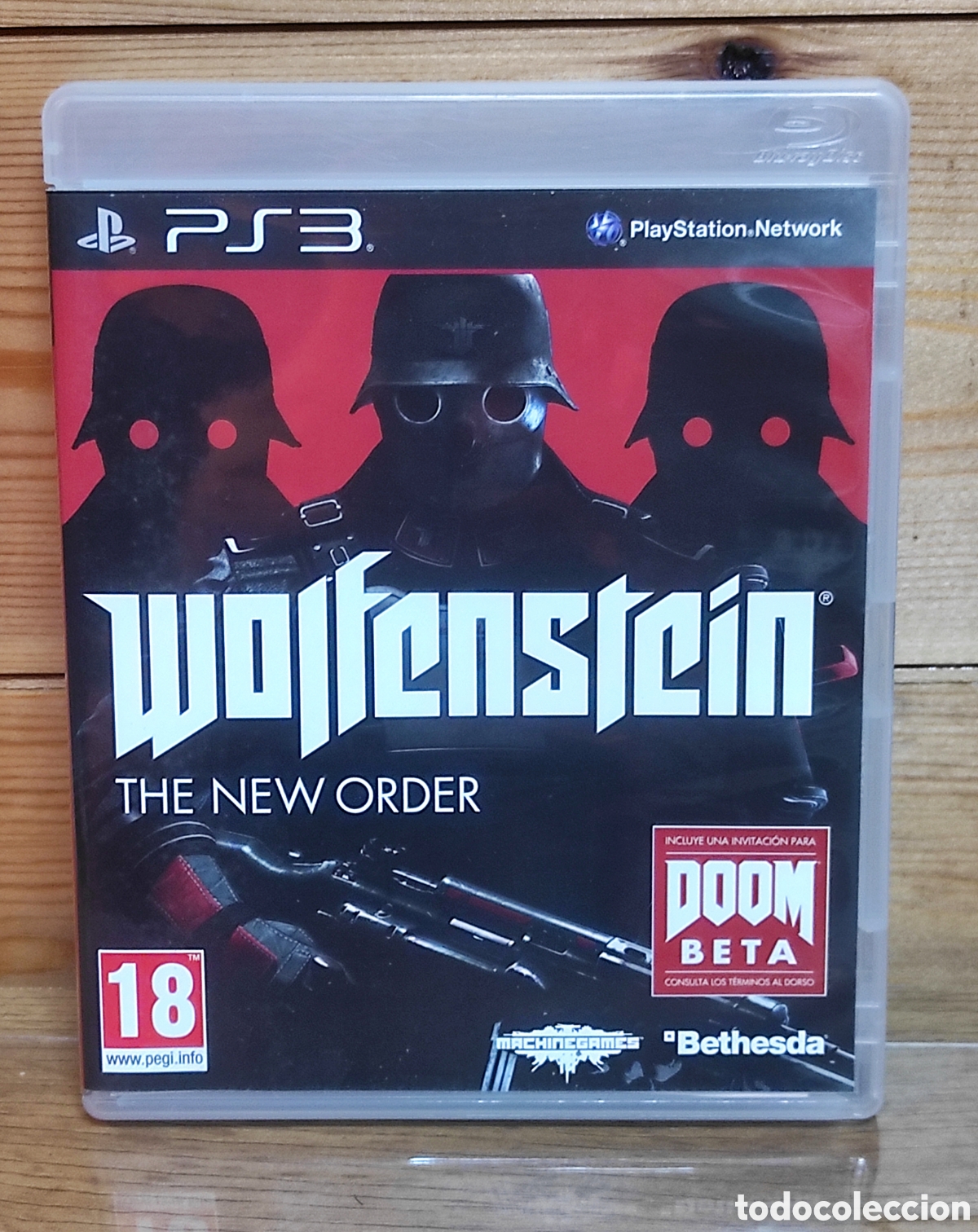 Videospiele und Konsolen: Wolfenstein The New Order PS3 PAL Espa&ntilde;a