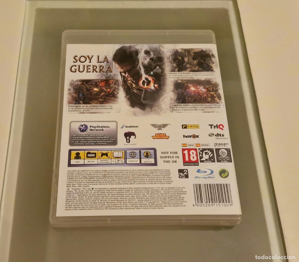 Videojuegos y consolas: Warhammer 40K Space Marine Ps3 - Foto 2