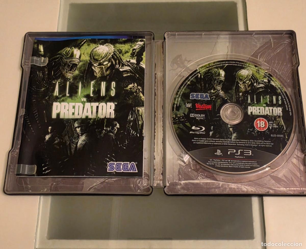 Videojuegos y consolas: Aliens vs Predator (Steelbook) Ps3 - Foto 4
