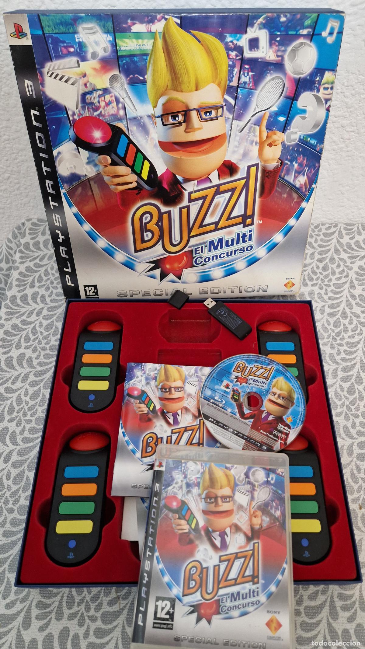 Videojogos e Consolas: juego en caja edicion especial videojuego consola ps3 playstation 3 sony buzz multi concuros