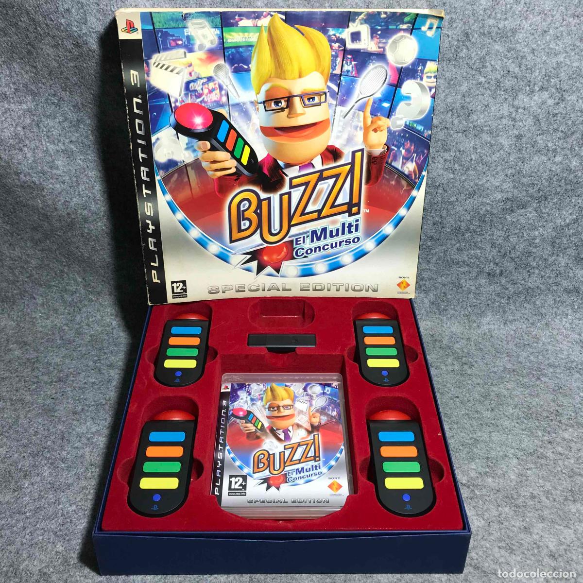 Videojuegos y consolas: BUZZ EL MULTICONCURSO SPECIAL EDITION SONY PLAYSTATION 3 PS3 - Foto 1