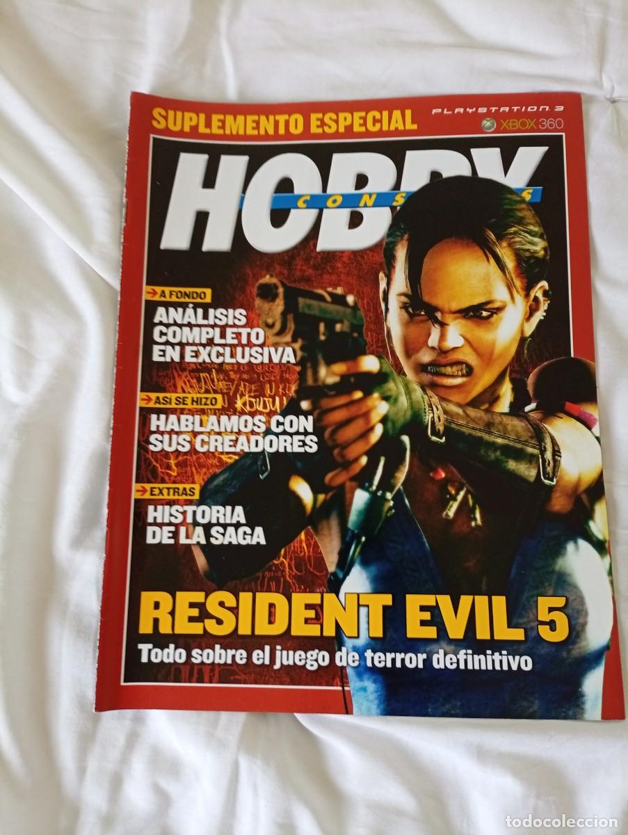 Videojuegos y consolas: Suplemento especial de la revista Hobby Consolas dedicado al videojuego Resident Evil 5.Playstation