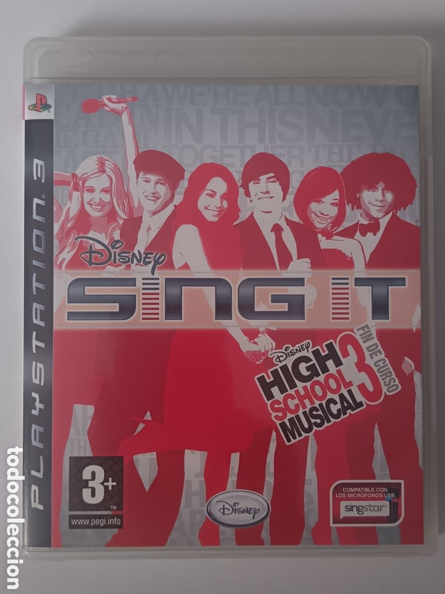 Videojuegos y consolas: PS3 SING IT HIGH SCHOOL MUSICAL 3