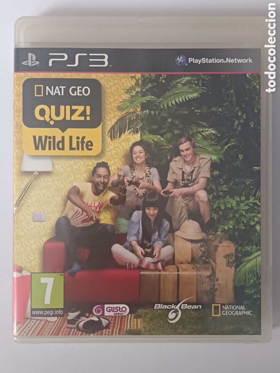 Videojuegos y consolas: PS3 NAT GEO CHALLENGE WILD LIFE