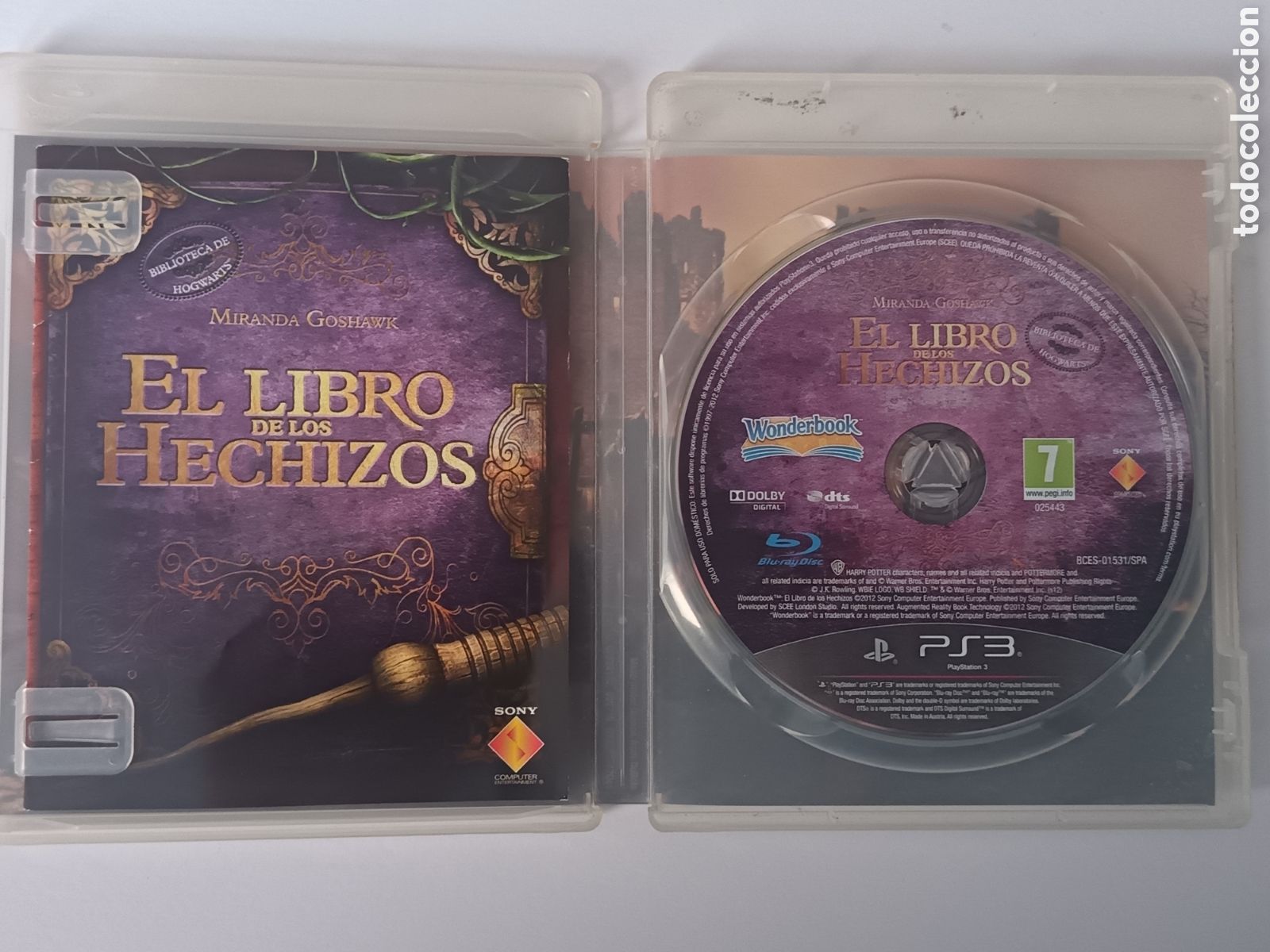 Videojuegos y consolas: PS3 EL LIBRO DE LOS ECHIZOS - Foto 3