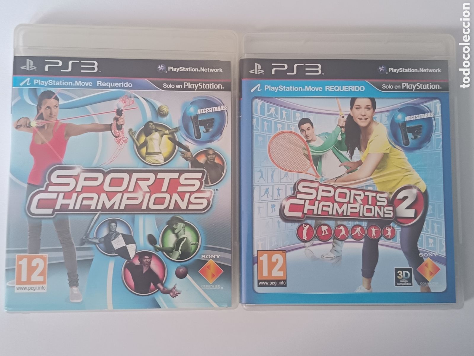 Videojuegos y consolas: PS3 SPORTS CHAMPIONS 1 Y 2