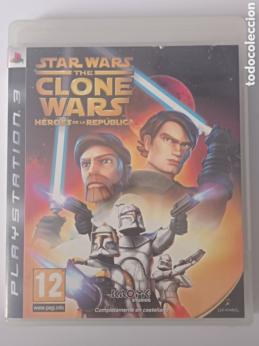 Videojuegos y consolas: PS3 STAR WARS THE CLONE WARS
