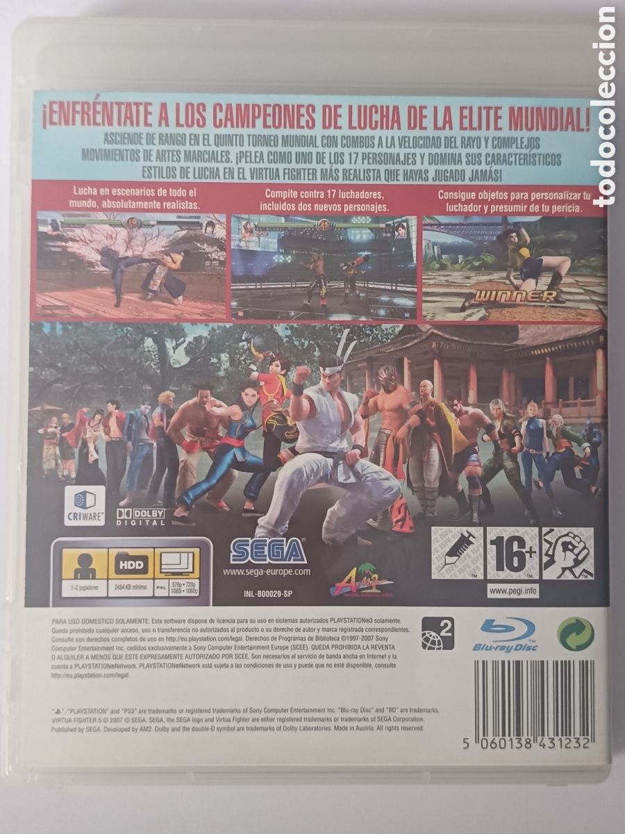 Videojuegos y consolas: PS3 VIRTUA FIGHTER 5 - Foto 2