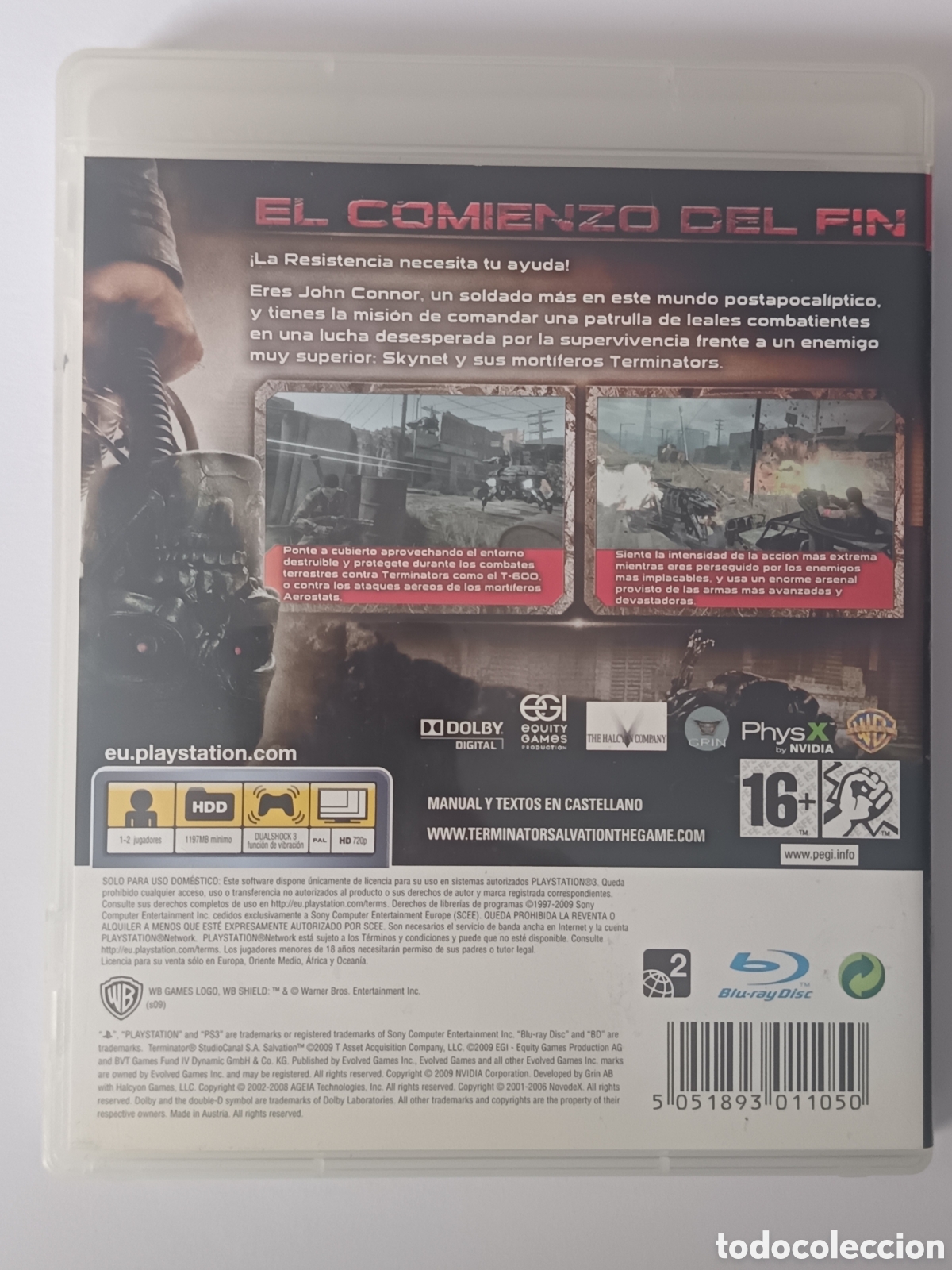 Videojuegos y consolas: PS3 TERMINATOR SALVATION - Foto 2