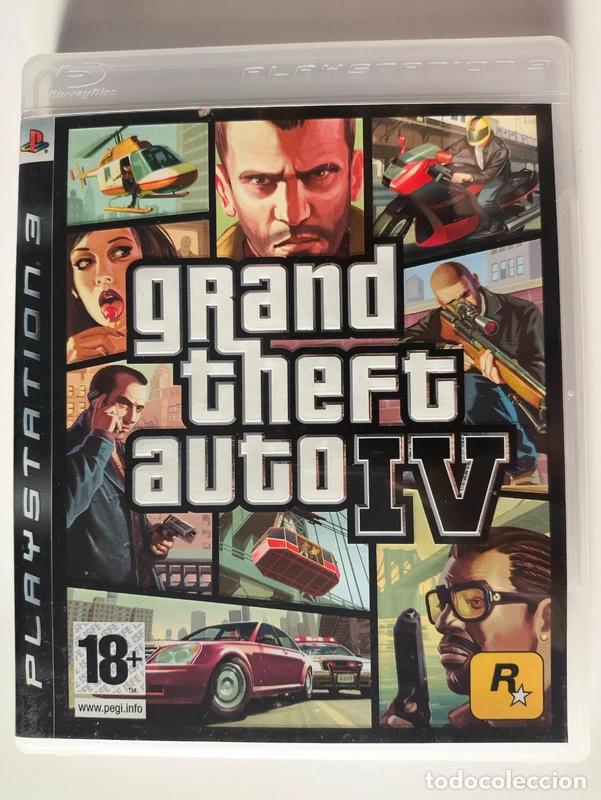Videojuegos y consolas: Juego grand theft auto IV Sony PlayStation 3 ps3 pal