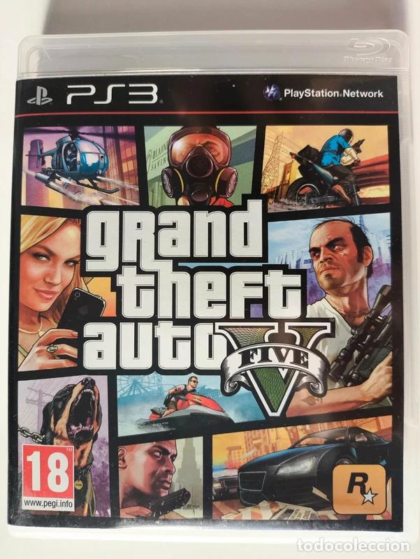 Videojuegos y consolas: Juego grand theft auto gta V Sony PlayStation 3 ps3 pal