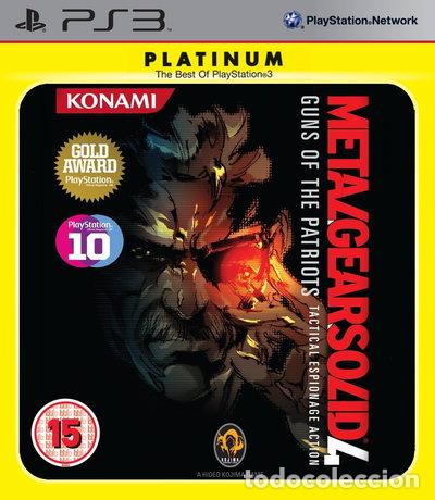 Videojuegos y consolas: Metal Gear Solid 4: Guns of the Patriots- 4012927051122