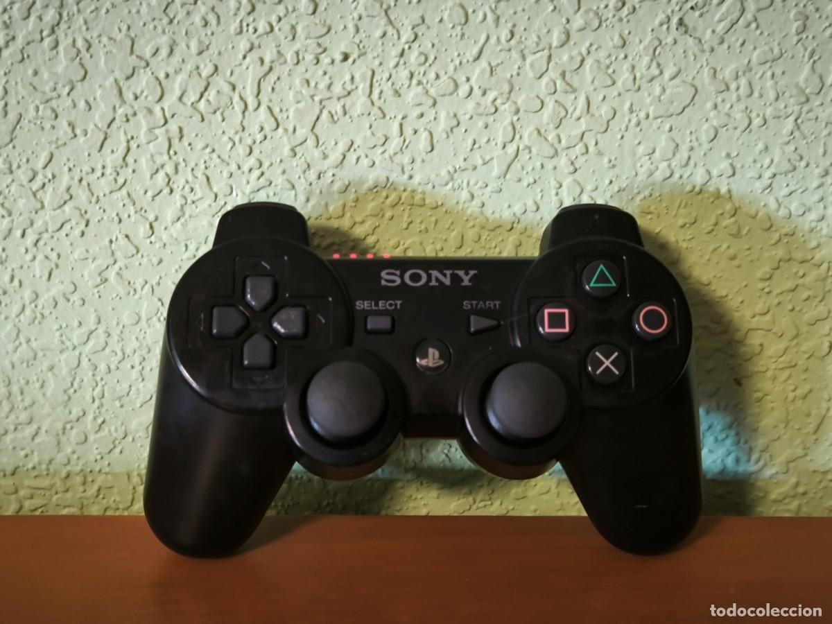 Videojuegos y consolas: Mando Sony Sixaxis original PS3 CECHZC1E, bater&iacute;a en buen estado