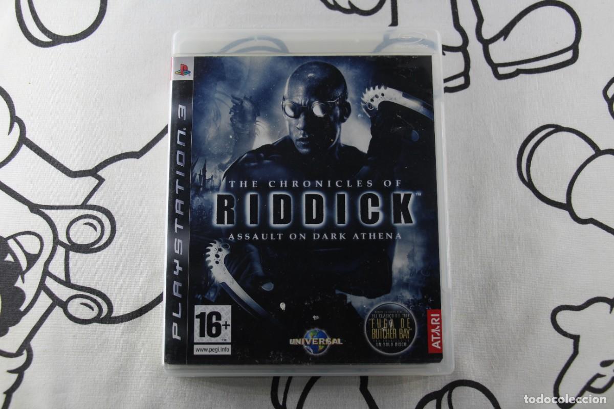 Videojuegos y consolas: PLAY STATION 3 PS3 THE CHRONICLES OF RIDDICK ASSAULT ON DARK ATHENA MUY BUEN ESTADO PAL ESPA&Ntilde;A