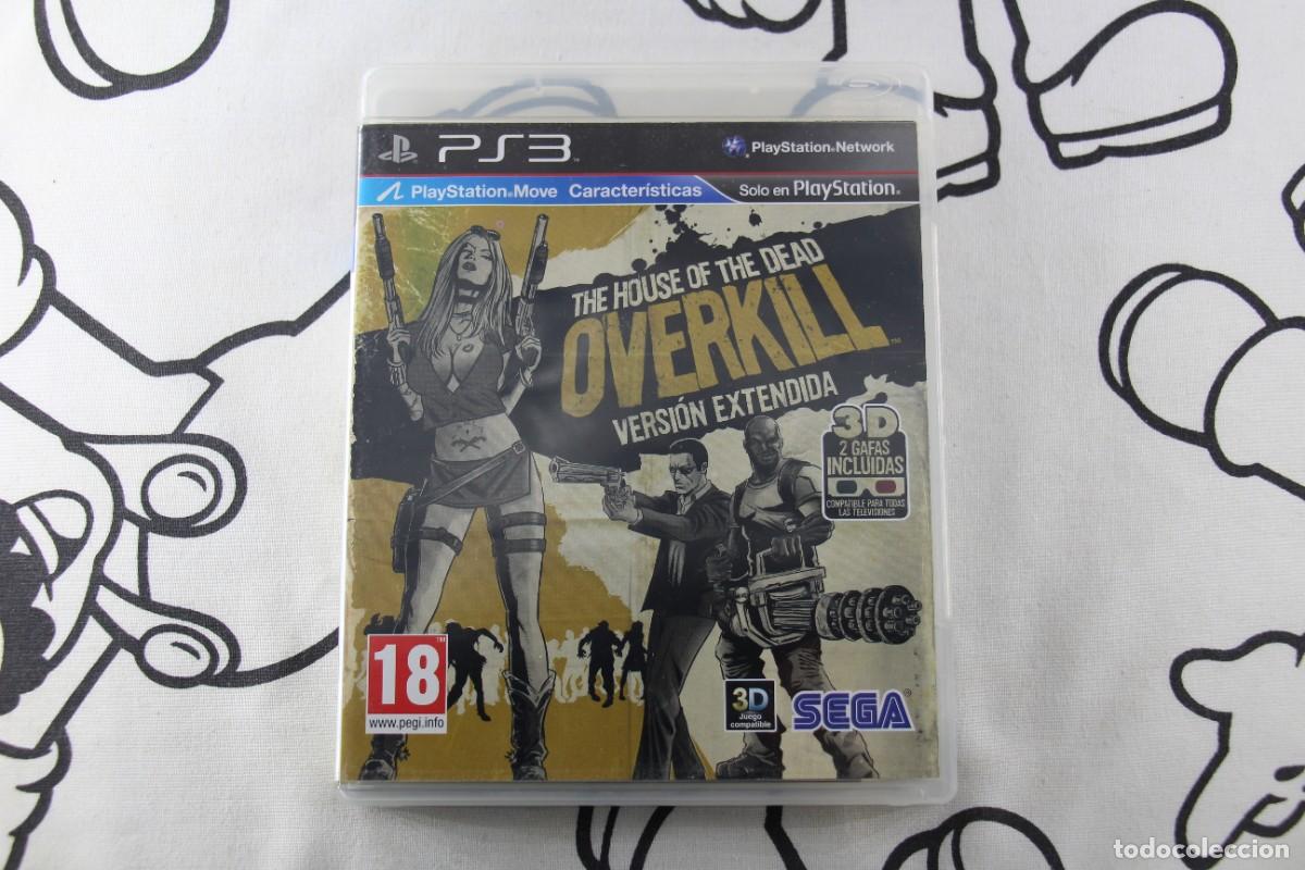 Videojuegos y consolas: PLAY STATION 3 PS3 THE HOUSE OF THE DEAD OVERKILL V. EXTENDIDA CON GAFAS MUY BUEN ESTADO PAL ESPA&Ntilde;A