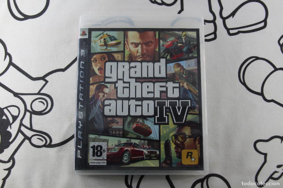 Videojuegos y consolas: PLAY STATION 3 PS3 GRAND THEFT AUTO IV MUY BUEN ESTADO PAL ESPA&Ntilde;A
