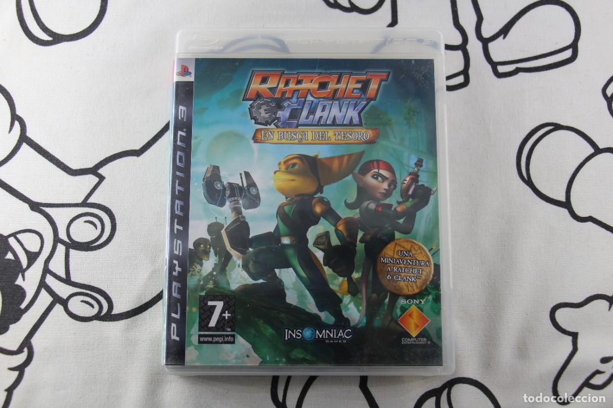 Videojuegos y consolas: PLAY STATION 3 PS3 RATCHET & CLANK EN BUSCA DEL TESORO MUY BUEN ESTADO PAL ESPA&Ntilde;A