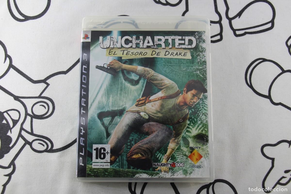 Videojuegos y consolas: PLAY STATION 3 PS3 UNCHARTED EL TESORO DE DRAKE MUY BUEN ESTADO PAL ESPA&Ntilde;A