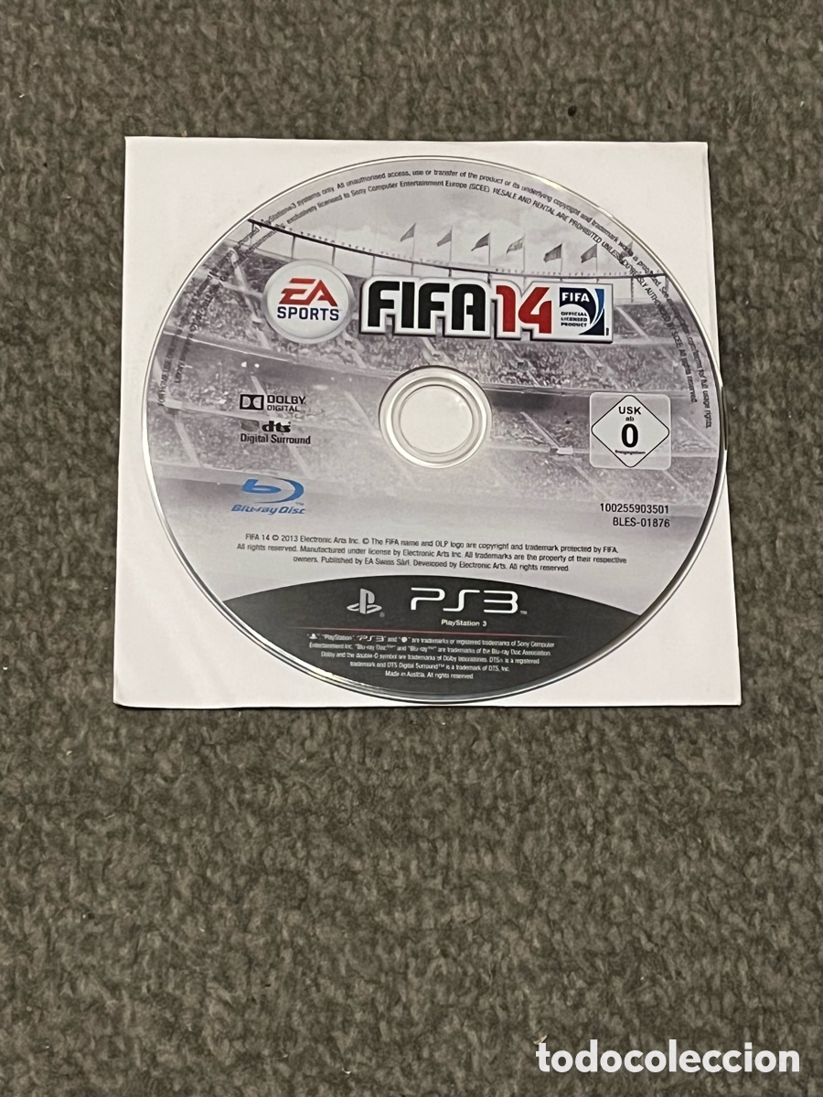 Videojuegos y consolas: FIFA 14 PS3. Videojuego para Play Station 3. Sin caja. No probado