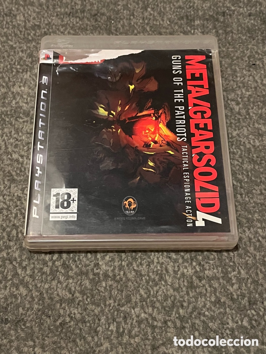 Videojuegos y consolas: METAL GEAR SOLID 4. Guns of the patriots. PS3. Videojuego para Play Station 3. No probado