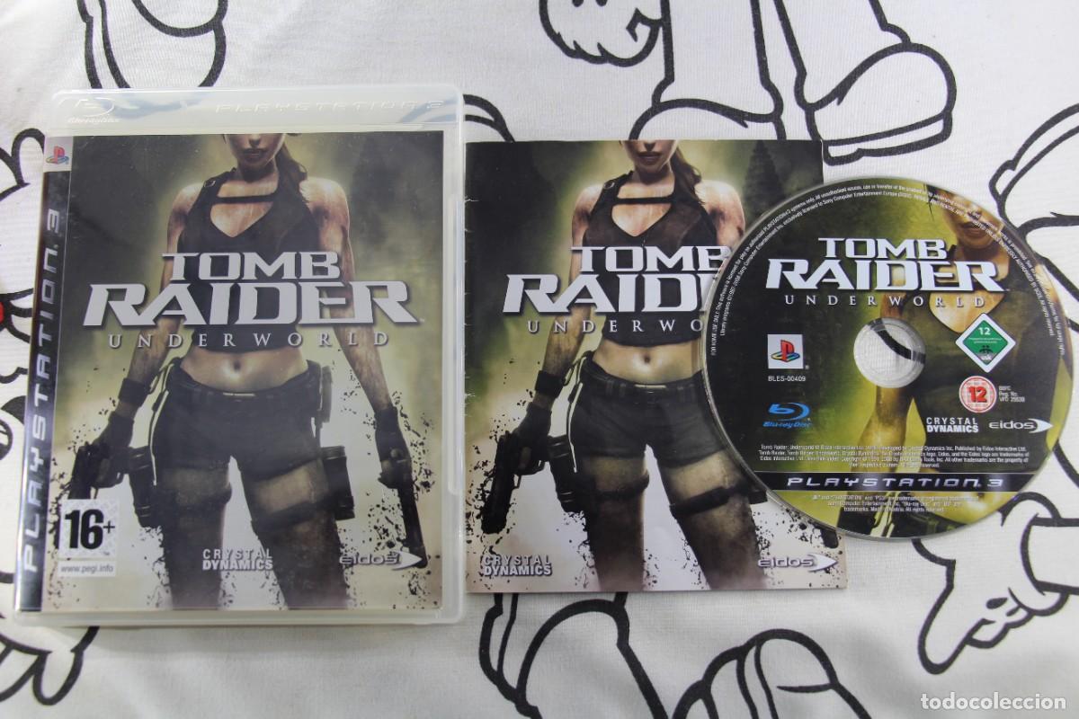 Videojuegos y consolas: PLAY STATION 3 PS3 TOMB RAIDER UNDERWORLD MUY BUEN ESTADO PAL ESPA&Ntilde;A