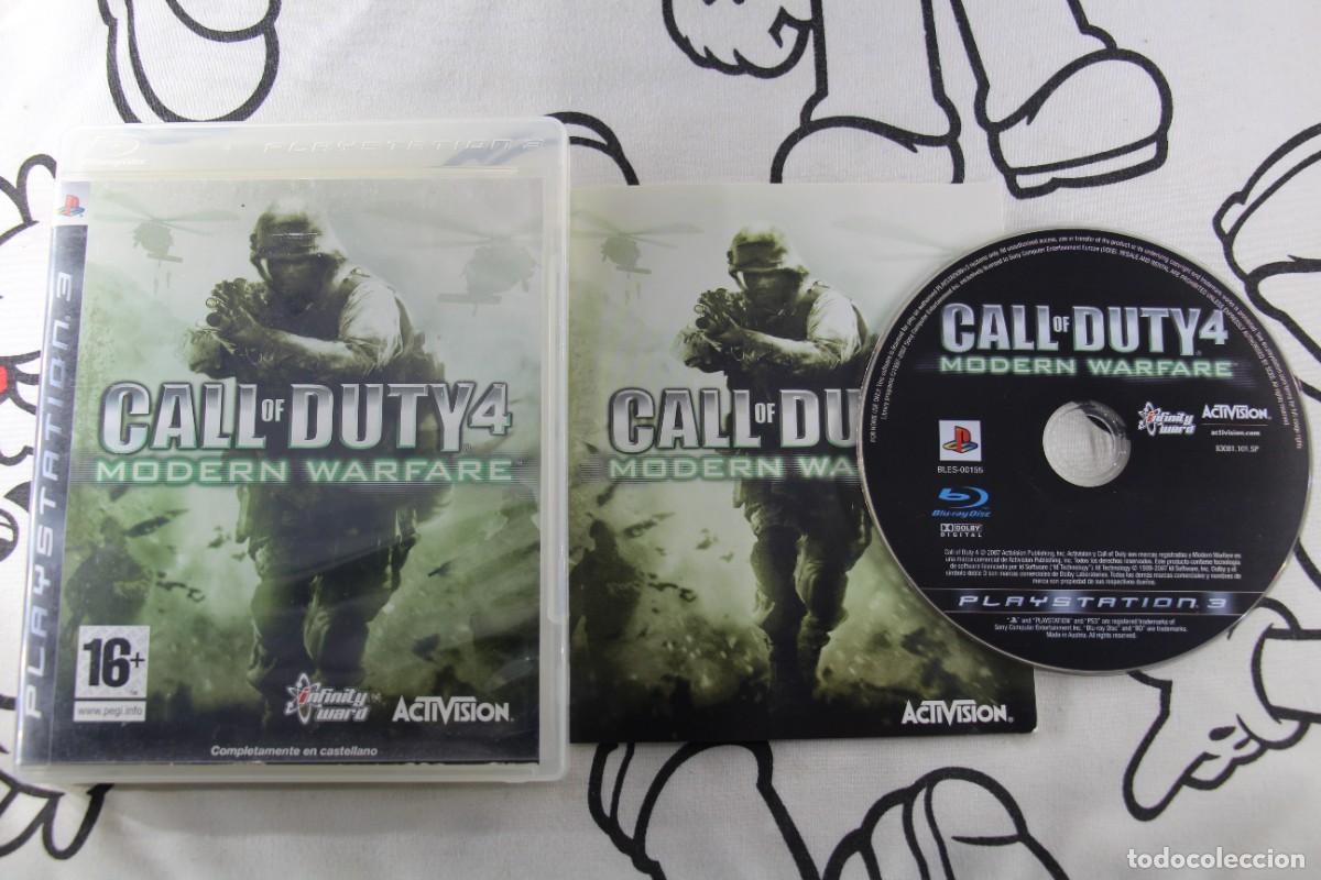 Videojuegos y consolas: PLAY STATION 3 PS3 CALL OF DUTY 4 MODERN WARFARE MUY BUEN ESTADO PAL ESPA&Ntilde;A