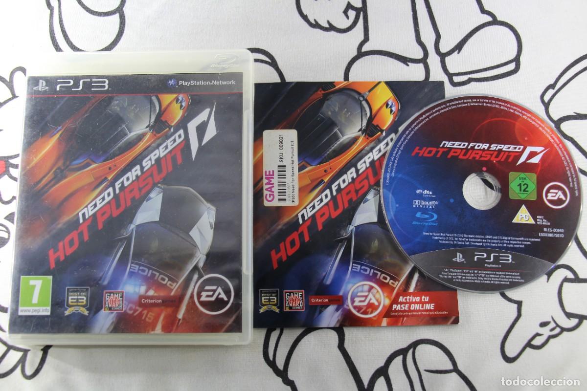 Videojuegos y consolas: PLAY STATION 3 PS3 NEED FOR SPEED HOT PURSUIT MUY BUEN ESTADO PAL ESPA&Ntilde;A