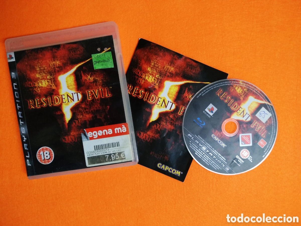 Videojuegos y consolas: Ps3 - Resident Evil 5