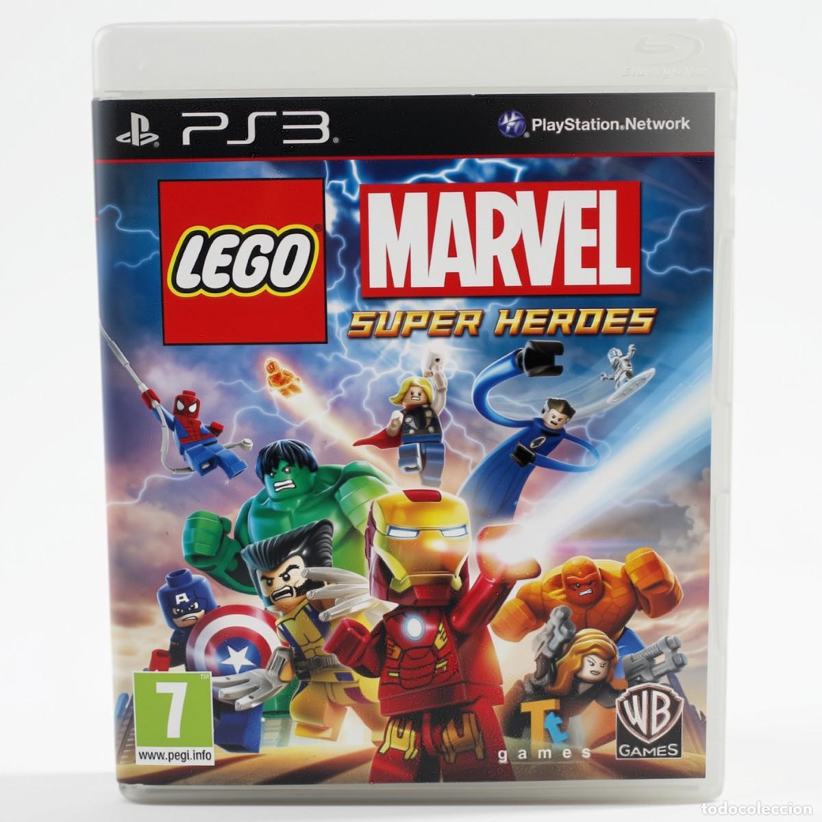 Videojuegos y consolas: LEGO Marvel Super Heroes PS3 PlayStation 3 Warner Bros Games 2013 PAL Espa&ntilde;ol