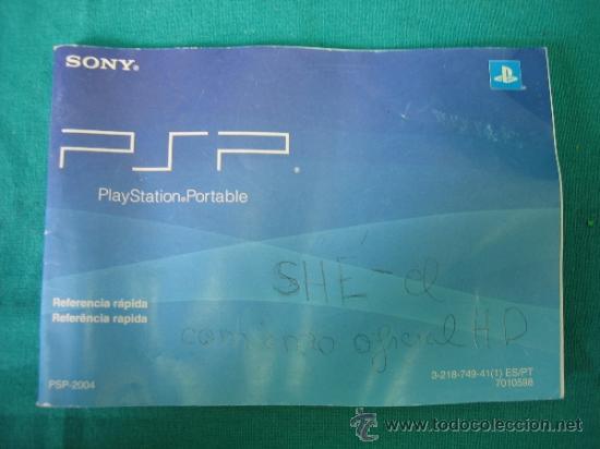Videojuegos y consolas: Manual de PSP Sony 2007 - Foto 1