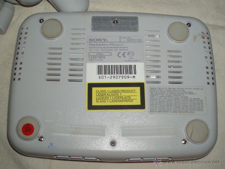 Videojuegos y consolas: playstation PSone Sony con su mando - Foto 4