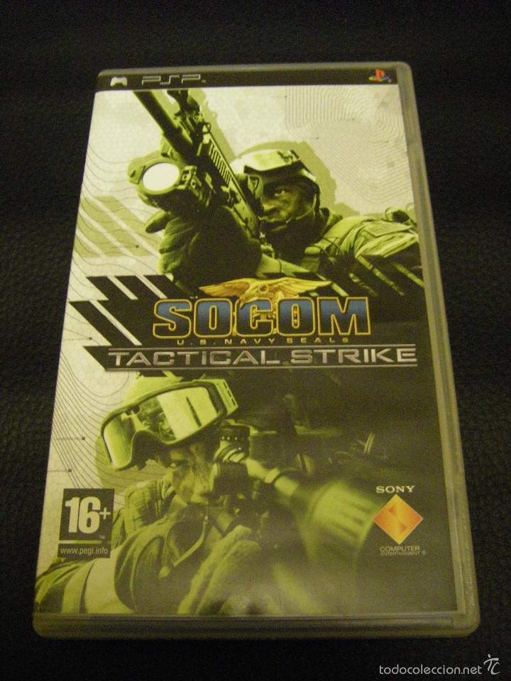 Videojuegos y consolas: Socom. Tactical strike. PSP - Foto 1