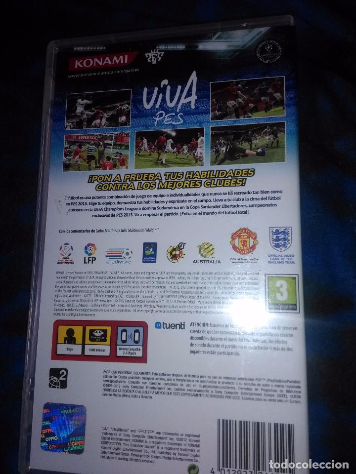 Videojuegos y consolas: PRO EVOLUTION SOCCER 2013. PSP. KONAMI. - Foto 3