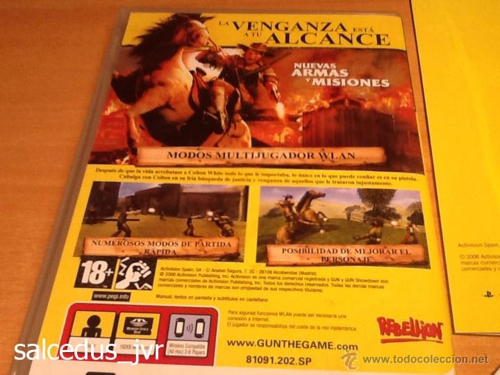 GUN SHOWDOWN SONY PSP EDITION PAL COMPLET