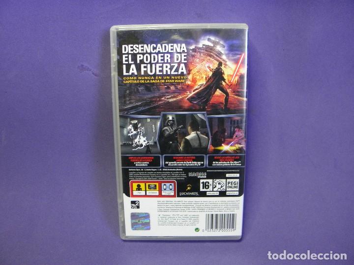 Videojuegos y consolas: JUEGO PSP STAR WARS EL PODER DE LA FUERZA - Foto 2