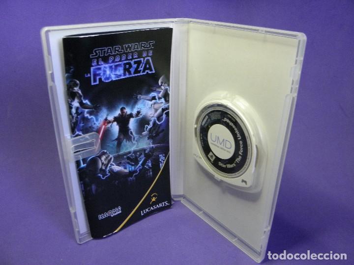 Videojuegos y consolas: JUEGO PSP STAR WARS EL PODER DE LA FUERZA - Foto 3
