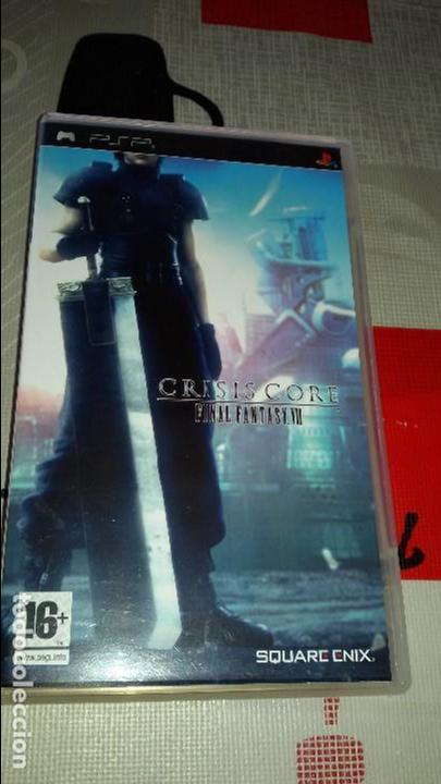 Videojuegos y consolas: JUEGO DE PSP FINAL FANTASY CRISIS CORE COMO NUEVO - Foto 1