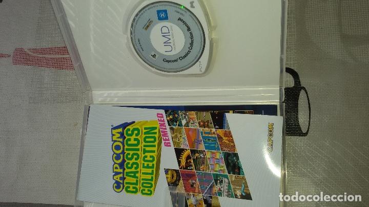Videojuegos y consolas: JUEGO DE PSP CAPCOM CLASSICS COLLECTION REMIXED COMO NUEVO - Foto 2