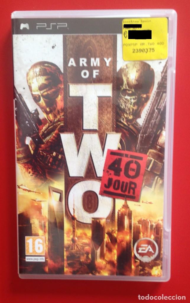 Videojuegos y consolas: ARMY OF TWO. PSP - Foto 1